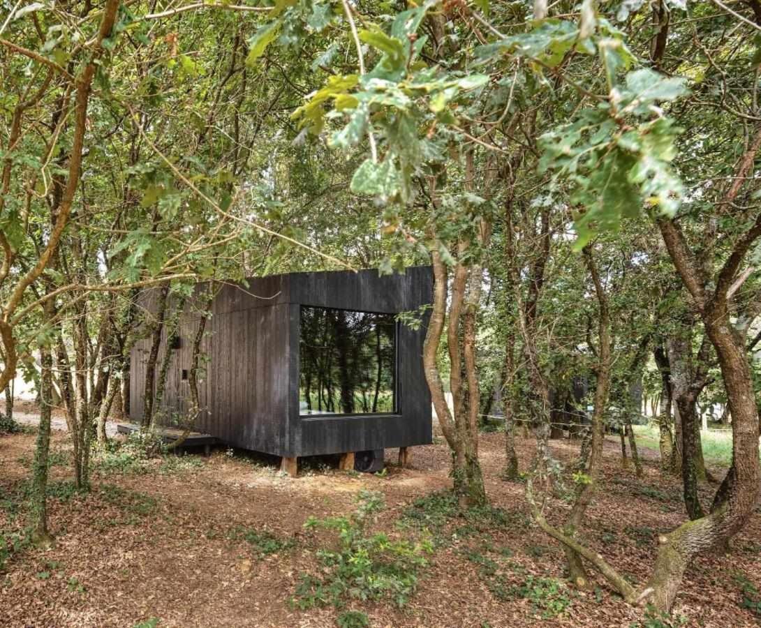 A Leira 116 Cabanas De Diseno Sarria Exterior foto