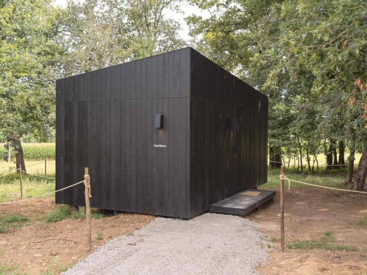A Leira 116 Cabanas De Diseno Sarria Exterior foto